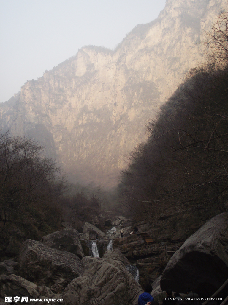 云台山冬景