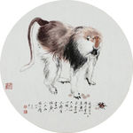 花鸟国画 睥睨
