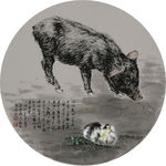 花鸟国画 生存原乎知足