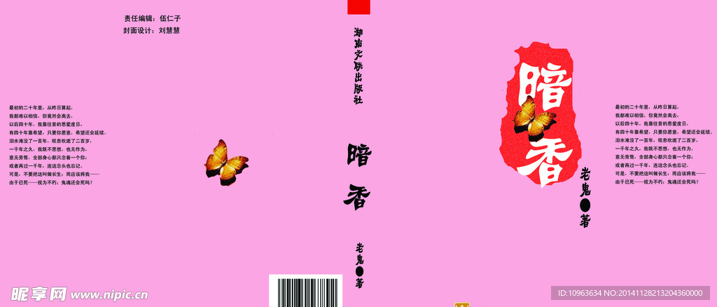 暗香小说封面