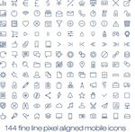 简单线条小图标