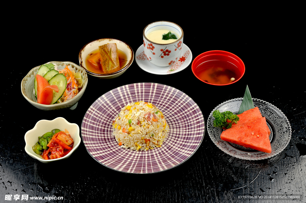 五目炒饭套餐