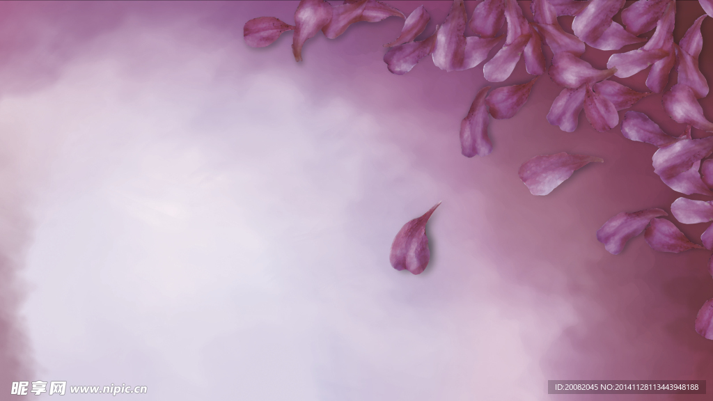 花瓣背景