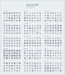 UI界面用 各种图标 矢量素材