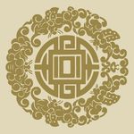 金色古典底纹背景底图