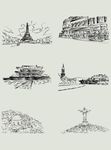 素描建筑