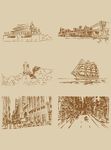 建筑物素材图案