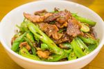 青椒炒肉