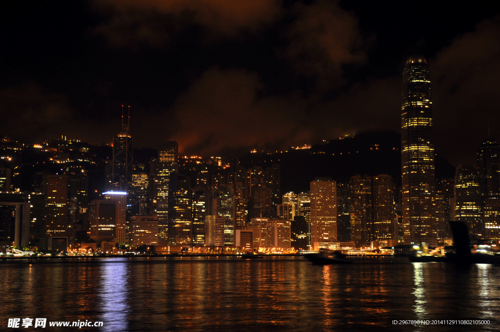 维多利亚港夜景