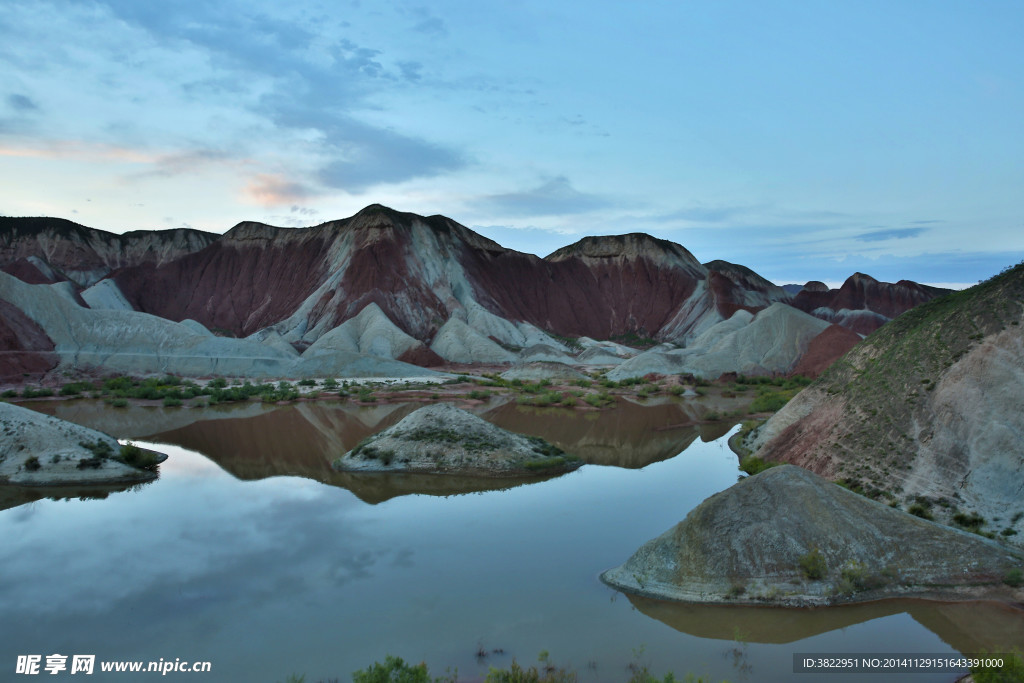 永登丹霞风景