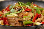 干锅牛杂