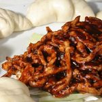 京酱肉丝夹饼