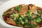 捏菜河蚌肉