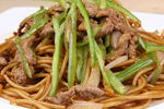 牛肉丝炒面