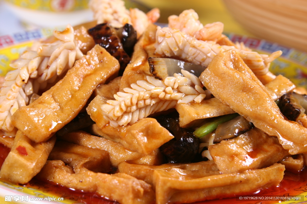 三鲜烧豆腐