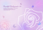 梦幻光晕玫瑰动感曲线