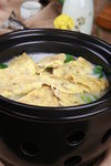 农家菌菇蛋饺