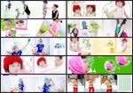 韩版宝宝照相册模版
