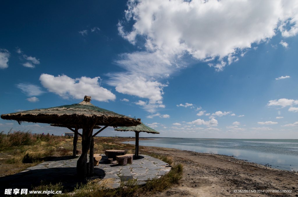 达里湖风景