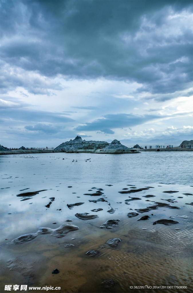 茶卡盐湖风景