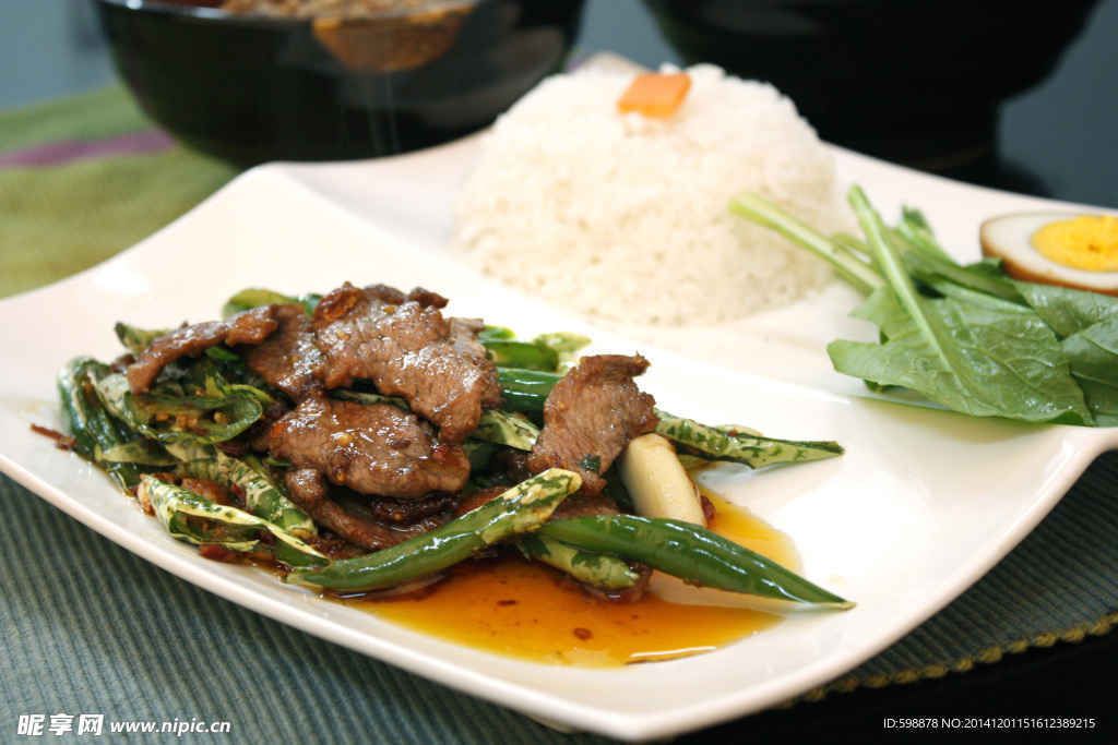 小炒肉饭