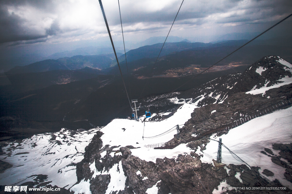 玉龙雪山索道