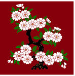 卷曲花纹底纹