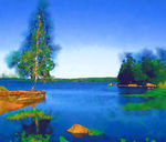 风景油画