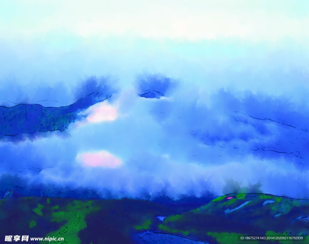 风景油画