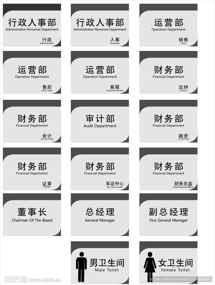 门牌