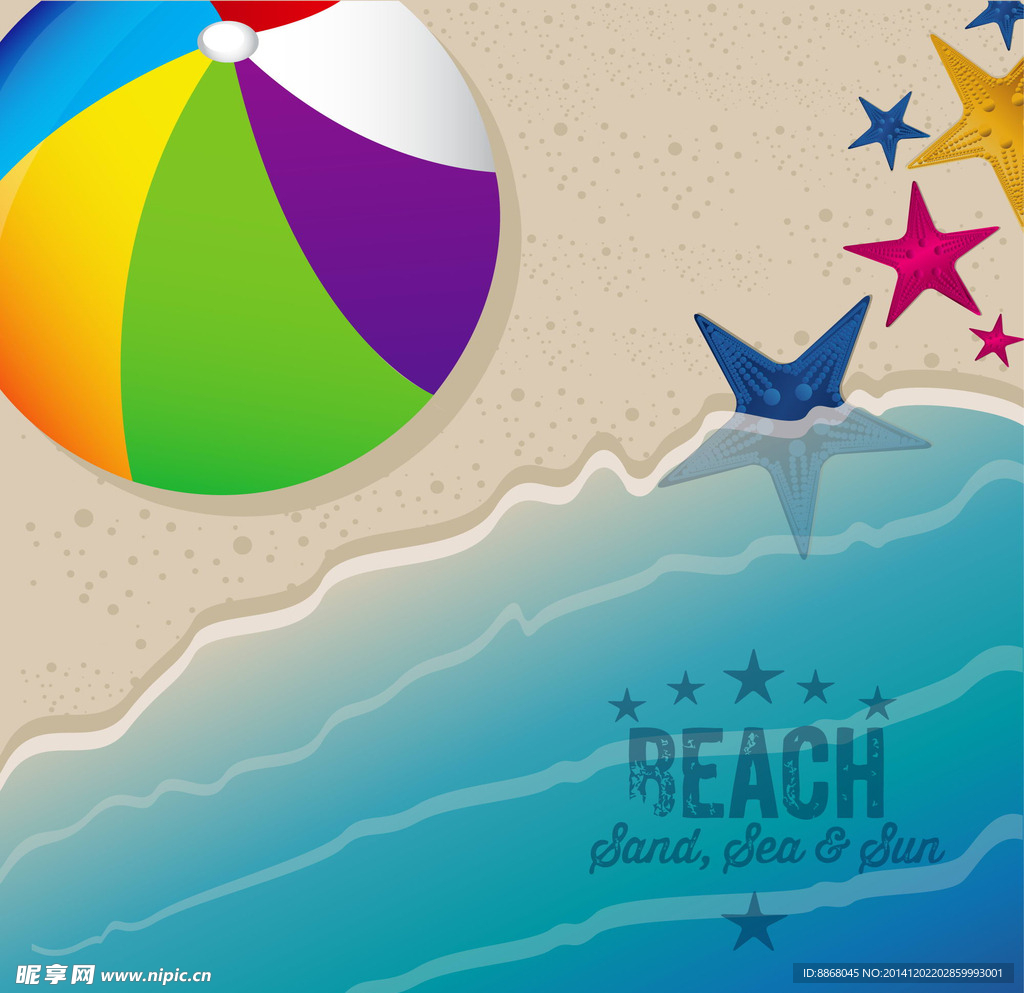 海滩 沙