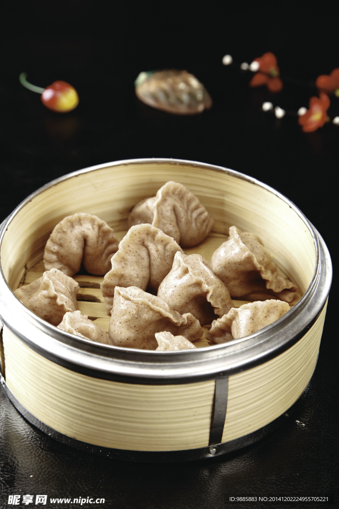 杂粮蒸饺