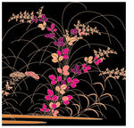 卷曲花纹底纹