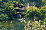 天河潭风景
