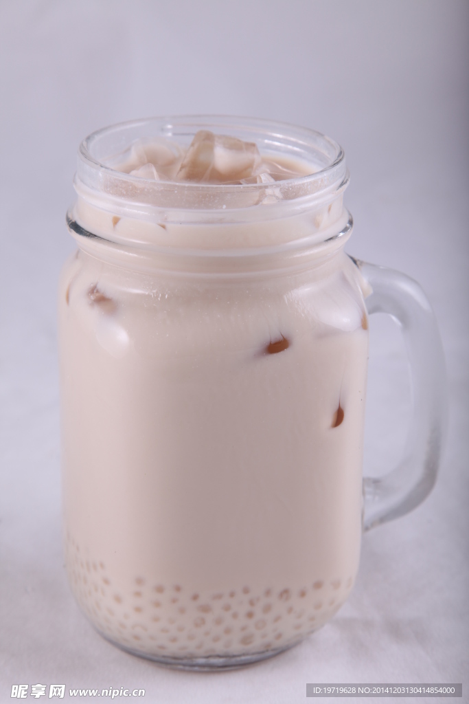 椰香西米奶茶