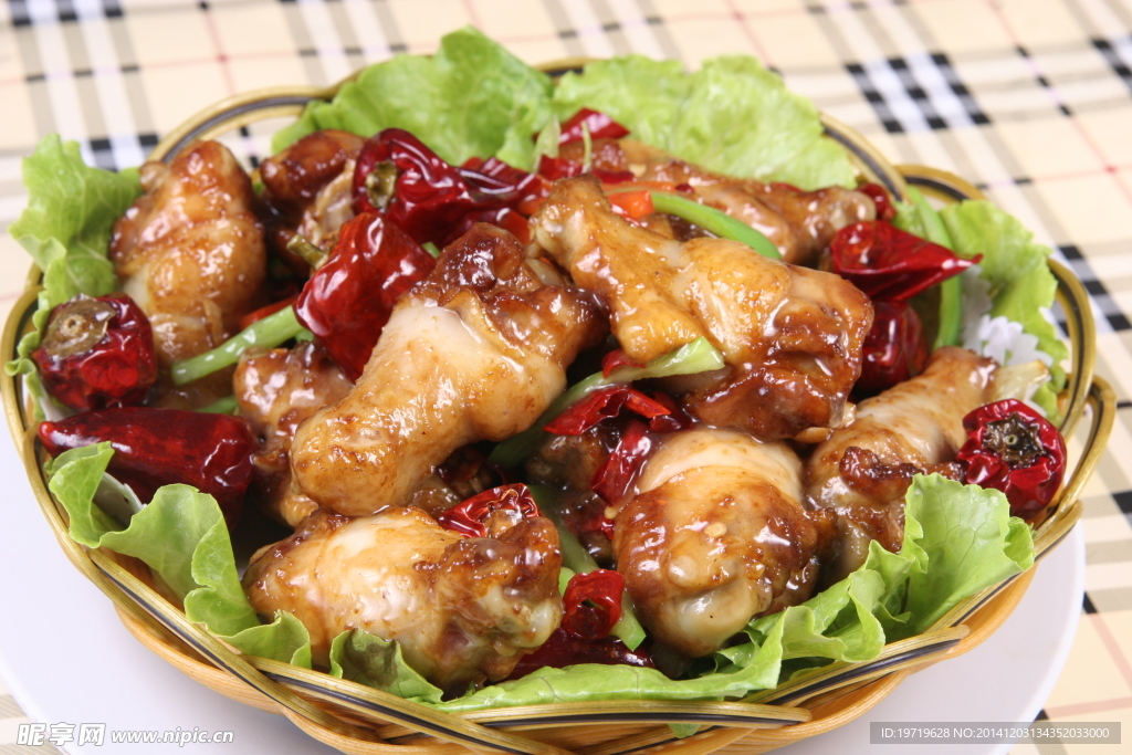 竹莲鸡翅