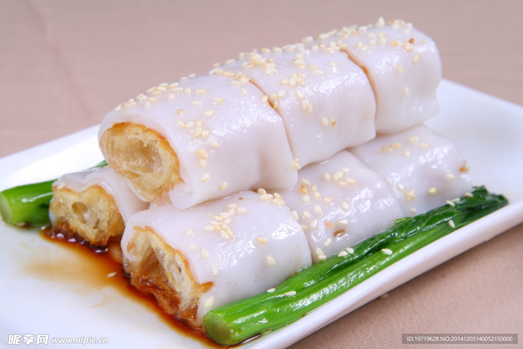 炸两蒸肠粉