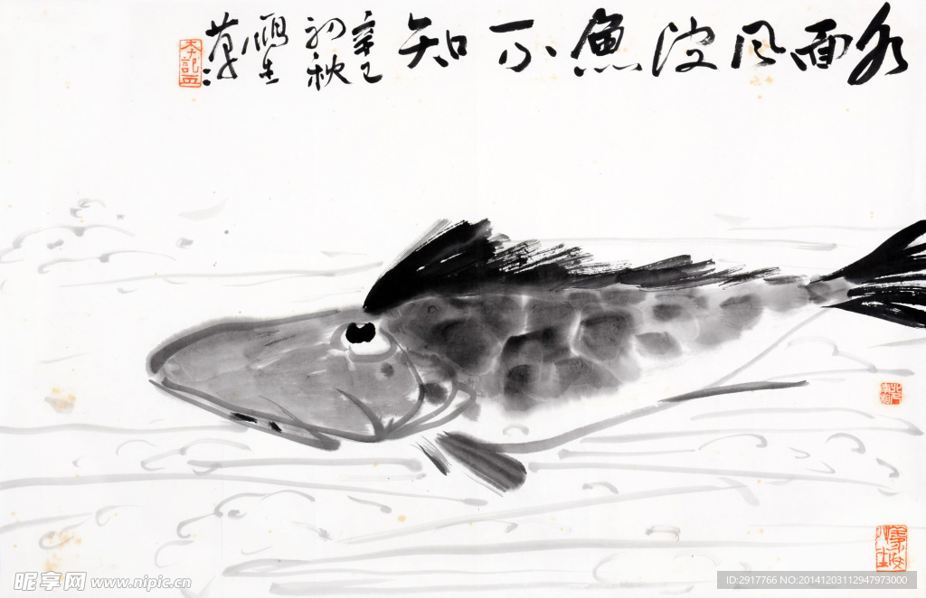 水面风波鱼不知