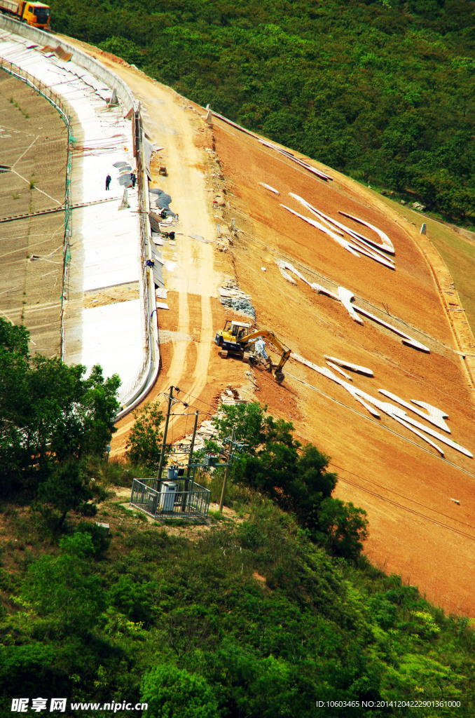 库坝水库建筑