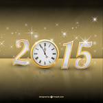 2015 倒计时 钻石 钟表