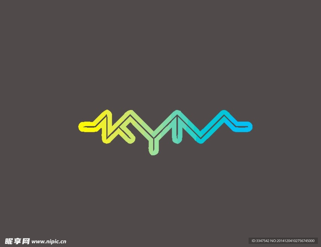 渐变logo