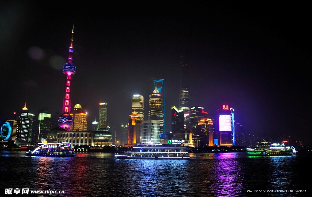 东方明珠夜景