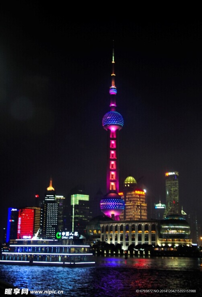 东方明珠夜景