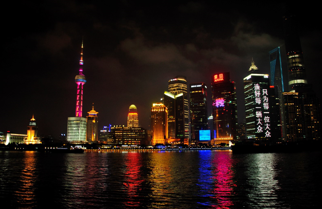 东方明珠夜景