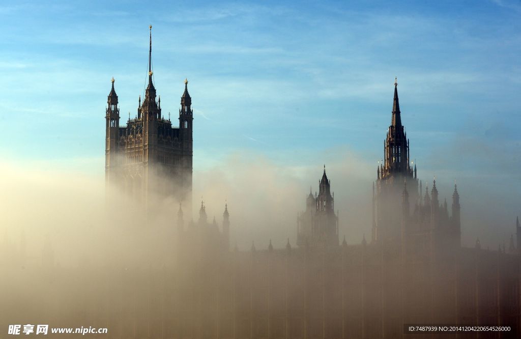 伦敦雾景