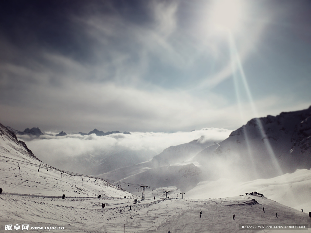 雪山