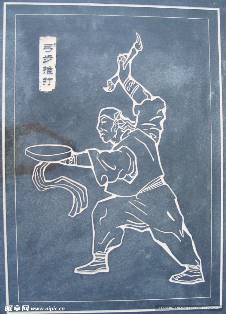 临汾锣鼓大桥 锣 地雕