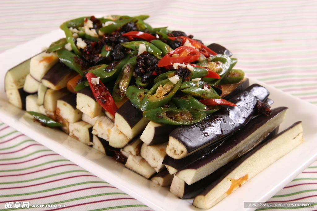 青椒蒸茄子