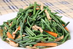 肉炒山蕨菜