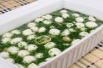 荠菜蘑菇烩鱼丸